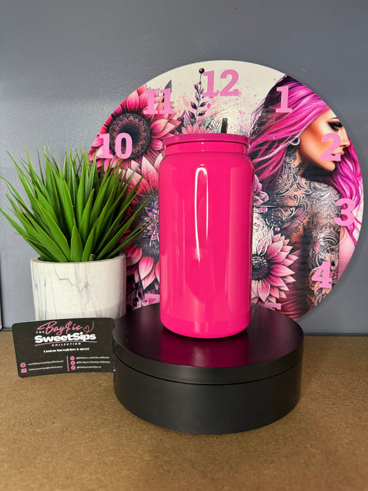 16oz Stainless Steel Tumbler - Full colour